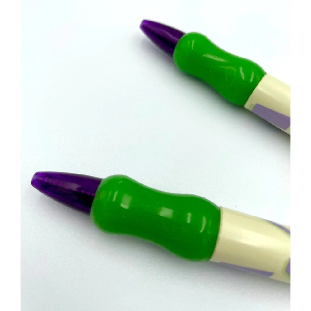 Avalide Checkmark Drug Rep Pens Lot of 2 Vintage Pharma Promo Black Ink Green